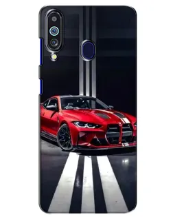 Чехол для Samsung Galaxy M40 с картинкой «Красная BMW на дороге» Чехол для Samsung Galaxy M40 с картинкой «Красная BMW на дороге»