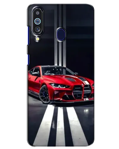 Чехол для Samsung Galaxy M40 с картинкой «Красная BMW на дороге» Чехол для Samsung Galaxy M40 с картинкой «Красная BMW на дороге»