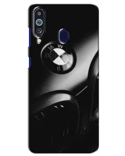 Чехол для Samsung Galaxy M40 с картинкой «Эмблема BMW — макро» Чехол для Samsung Galaxy M40 с картинкой «Эмблема BMW — макро»