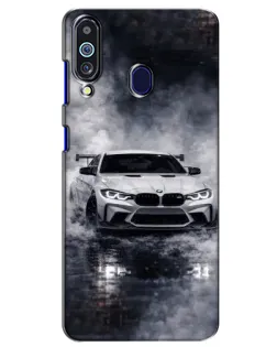 Чехол для Samsung Galaxy M40 с картинкой «BMW сквозь туман» Чехол для Samsung Galaxy M40 с картинкой «BMW сквозь туман»