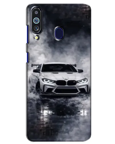 Чехол для Samsung Galaxy M40 с картинкой «BMW сквозь туман» Чехол для Samsung Galaxy M40 с картинкой «BMW сквозь туман»