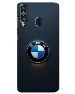 Чехол для Samsung Galaxy M40 с картинкой «Логотип BMW — минимализм» Чехол для Samsung Galaxy M40 с картинкой «Логотип BMW — минимализм»