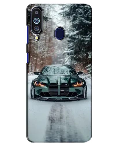 Чехол для Samsung Galaxy M40 с картинкой «BMW в зимнем лесу» Чехол для Samsung Galaxy M40 с картинкой «BMW в зимнем лесу»