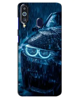Чехол для Samsung Galaxy M40 с картинкой «BMW под дождем» Чехол для Samsung Galaxy M40 с картинкой «BMW под дождем»