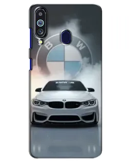 Чехол для Samsung Galaxy M40 с картинкой «BMW в белом дыму» Чехол для Samsung Galaxy M40 с картинкой «BMW в белом дыму»