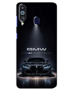 Чехол для Samsung Galaxy M40 с картинкой «BMW сквозь ночной город» Чехол для Samsung Galaxy M40 с картинкой «BMW сквозь ночной город»