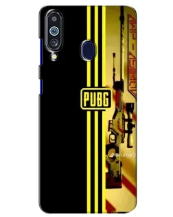 Чехол для Samsung Galaxy M40 с картинкой «PUBG — камуфляжный шлем» Чехол для Samsung Galaxy M40 с картинкой «PUBG — камуфляжный шлем»