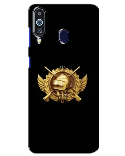 Чехол для Samsung Galaxy M40 с картинкой «PUBG — оранжевый градиент»