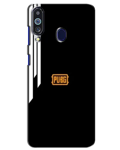 Чехол для Samsung Galaxy M40 с картинкой «PUBG — вертикальные линии»