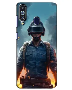 Чехол для Samsung Galaxy M40 с картинкой «PUBG — реалистичный герой» Чехол для Samsung Galaxy M40 с картинкой «PUBG — реалистичный герой»