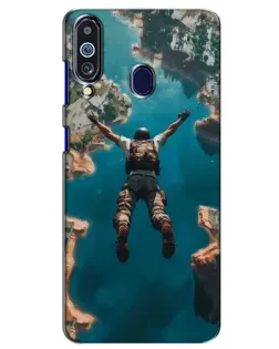 Чехол для Samsung Galaxy M40 с картинкой «PUBG — свободное падение» Чехол для Samsung Galaxy M40 с картинкой «PUBG — свободное падение»
