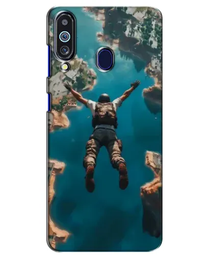 Чехол для Samsung Galaxy M40 с картинкой «PUBG — свободное падение»