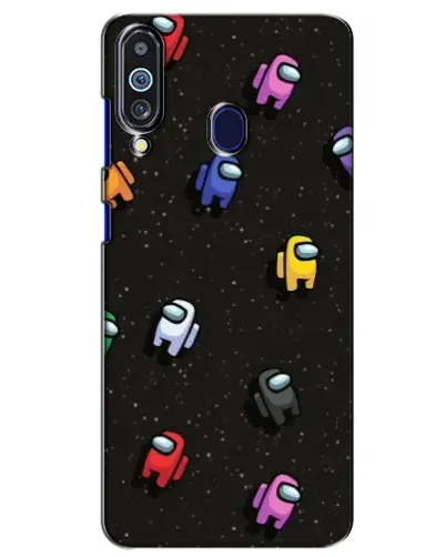 Чехол для Samsung Galaxy M40 с картинкой «Космический паттерн Among Us» Чехол для Samsung Galaxy M40 с картинкой «Космический паттерн Among Us»