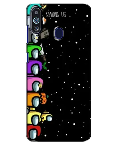 Чехол для Samsung Galaxy M40 с картинкой «Команда Among Us» Чехол для Samsung Galaxy M40 с картинкой «Команда Among Us»