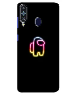 Чехол для Samsung Galaxy M40 с картинкой «Among Us градиент»