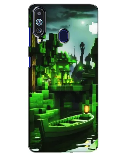 Чехол для Samsung Galaxy M40 с картинкой «Minecraft лесной пейзаж» Чехол для Samsung Galaxy M40 с картинкой «Minecraft лесной пейзаж»