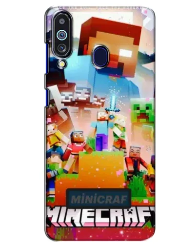 Чехол для Samsung Galaxy M40 с картинкой «Minecraft герои игры» Чехол для Samsung Galaxy M40 с картинкой «Minecraft герои игры»
