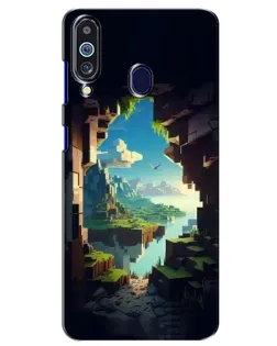 Чохол для Samsung Galaxy M40 з картинкою «Вид з печери»