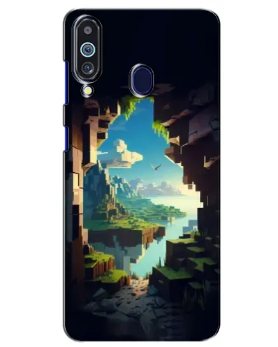 Чехол для Samsung Galaxy M40 с картинкой «Вид из пещеры» Чехол для Samsung Galaxy M40 с картинкой «Вид из пещеры»