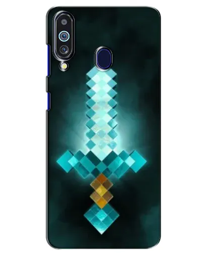 Чехол для Samsung Galaxy M40 с картинкой «Алмазный меч неон» Чехол для Samsung Galaxy M40 с картинкой «Алмазный меч неон»