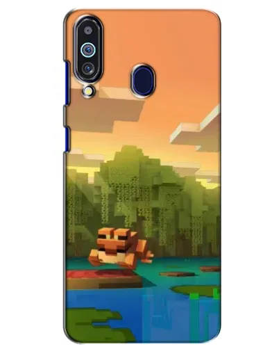 Чехол для Samsung Galaxy M40 с картинкой «Майнкрафт закат солнца» Чехол для Samsung Galaxy M40 с картинкой «Майнкрафт закат солнца»