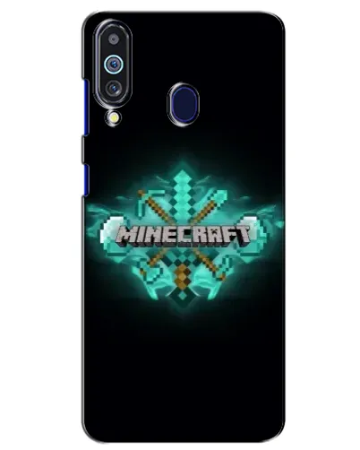 Чехол для Samsung Galaxy M40 с картинкой «Minecraft Diamond лого» Чехол для Samsung Galaxy M40 с картинкой «Minecraft Diamond лого»