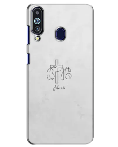 Чехол для Samsung Galaxy M40 с картинкой «Иоанна 3:16 Крест» Чехол для Samsung Galaxy M40 с картинкой «Иоанна 3:16 Крест»