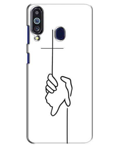 Чехол для Samsung Galaxy M40 с картинкой «Рука держит» Чехол для Samsung Galaxy M40 с картинкой «Рука держит»
