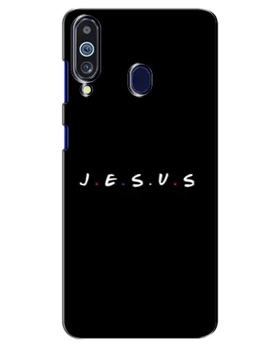 Чехол для Samsung Galaxy M40 с картинкой «Точки веры J.E.S.U.S.» Чехол для Samsung Galaxy M40 с картинкой «Точки веры J.E.S.U.S.»