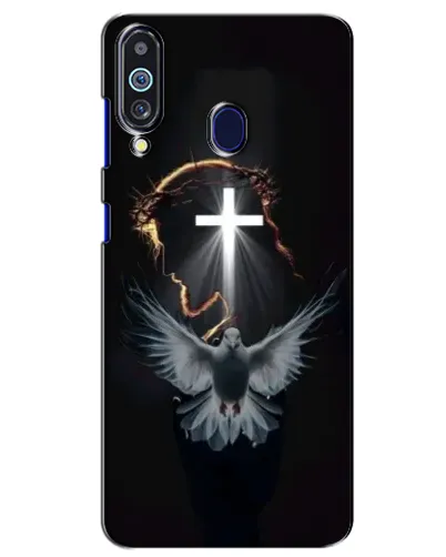 Чехол для Samsung Galaxy M40 с картинкой «Голубь и Свет» Чехол для Samsung Galaxy M40 с картинкой «Голубь и Свет»