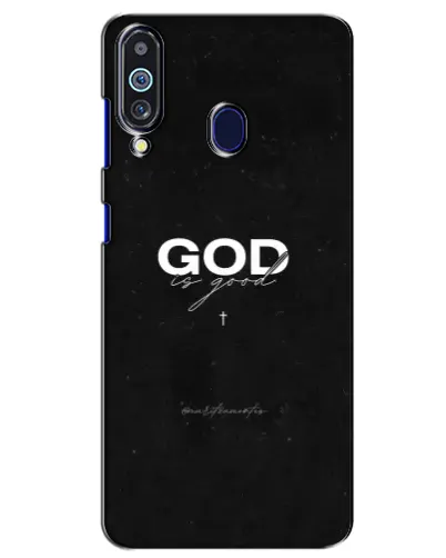 Чехол для Samsung Galaxy M40 с картинкой «GOD — Бог над всем» Чехол для Samsung Galaxy M40 с картинкой «GOD — Бог над всем»