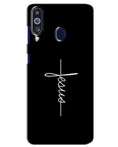 Чехол для Samsung Galaxy M40 с картинкой «Тонкая линия веры» Чехол для Samsung Galaxy M40 с картинкой «Тонкая линия веры»