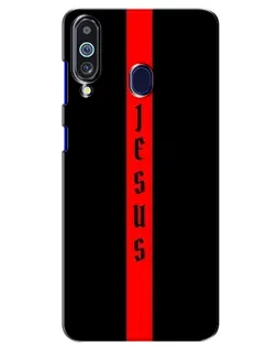 Чехол для Samsung Galaxy M40 с картинкой «Красная линия веры»