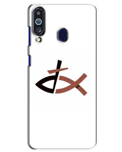 Чехол для Samsung Galaxy M40 с картинкой «Рыба и крест» Чехол для Samsung Galaxy M40 с картинкой «Рыба и крест»