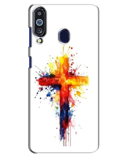 Чехол для Samsung Galaxy M40 с картинкой «Акварельный крест» Чехол для Samsung Galaxy M40 с картинкой «Акварельный крест»