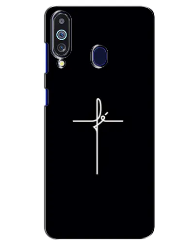 Чехол для Samsung Galaxy M40 с картинкой «Тонкий крест» Чехол для Samsung Galaxy M40 с картинкой «Тонкий крест»