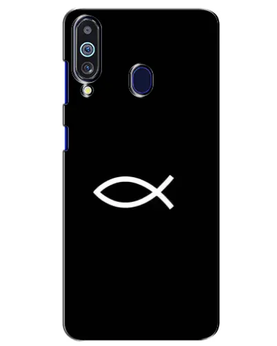 Чехол для Samsung Galaxy M40 с картинкой «Символ рыбы Jesus» Чехол для Samsung Galaxy M40 с картинкой «Символ рыбы Jesus»