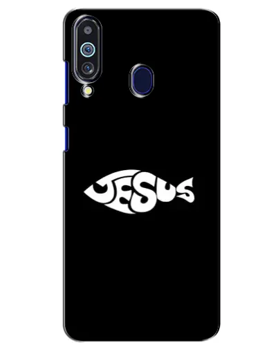 Чехол для Samsung Galaxy M40 с картинкой «Рыба Jesus» Чехол для Samsung Galaxy M40 с картинкой «Рыба Jesus»