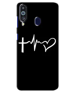 Чехол для Samsung Galaxy M40 с картинкой «Пульс веры»