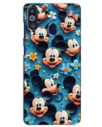 Чехол для Samsung Galaxy M40 с картинкой «Паттерн Микки и Минни» Чехол для Samsung Galaxy M40 с картинкой «Паттерн Микки и Минни»