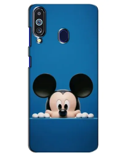 Чехол для Samsung Galaxy M40 с картинкой «Микки выглядывает» Чехол для Samsung Galaxy M40 с картинкой «Микки выглядывает»