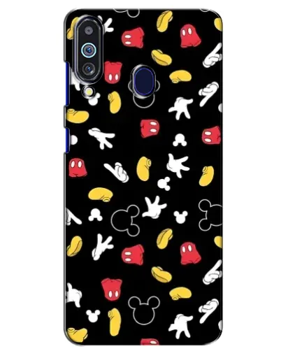 Чехол для Samsung Galaxy M40 с картинкой «Графический принт лапок» Чехол для Samsung Galaxy M40 с картинкой «Графический принт лапок»