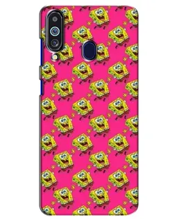 Чехол для Samsung Galaxy M40 с картинкой «Розовый паттерн»