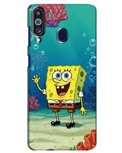 Чехол для Samsung Galaxy M40 с картинкой «Подводный привет»