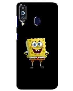 Чехол для Samsung Galaxy M40 с картинкой «Классический Губка Боб»
