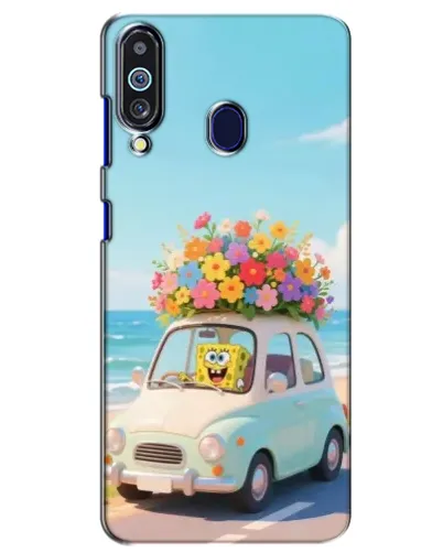 Чехол для Samsung Galaxy M40 с картинкой «Автомобильное путешествие»