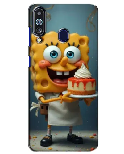 Чехол для Samsung Galaxy M40 с картинкой «Повар Спанч Боб»