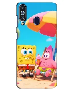 Чехол для Samsung Galaxy M40 с картинкой «Отдых на пляже»