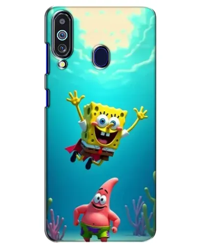 Чехол для Samsung Galaxy M40 с картинкой «Спанч Боб под водой» Чехол для Samsung Galaxy M40 с картинкой «Спанч Боб под водой»