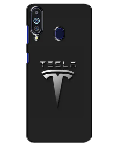 Чохол для Samsung Galaxy M40 з картинкою «Сталевий логотип Tesla» Чохол для Samsung Galaxy M40 з картинкою «Сталевий логотип Tesla»